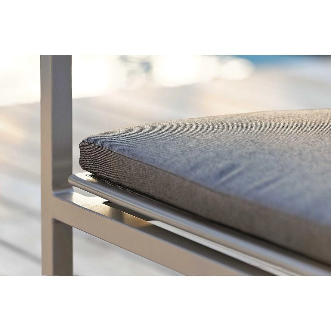 Stern Skelby Endmodul Links Aluminium/Textilene Graphit/Silbergrau – Bild 4