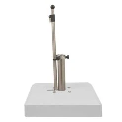 LiRo Alu-Vario 50-S Mobiler Schirmständer - Klemmung Flex. 25-53mm Weiß