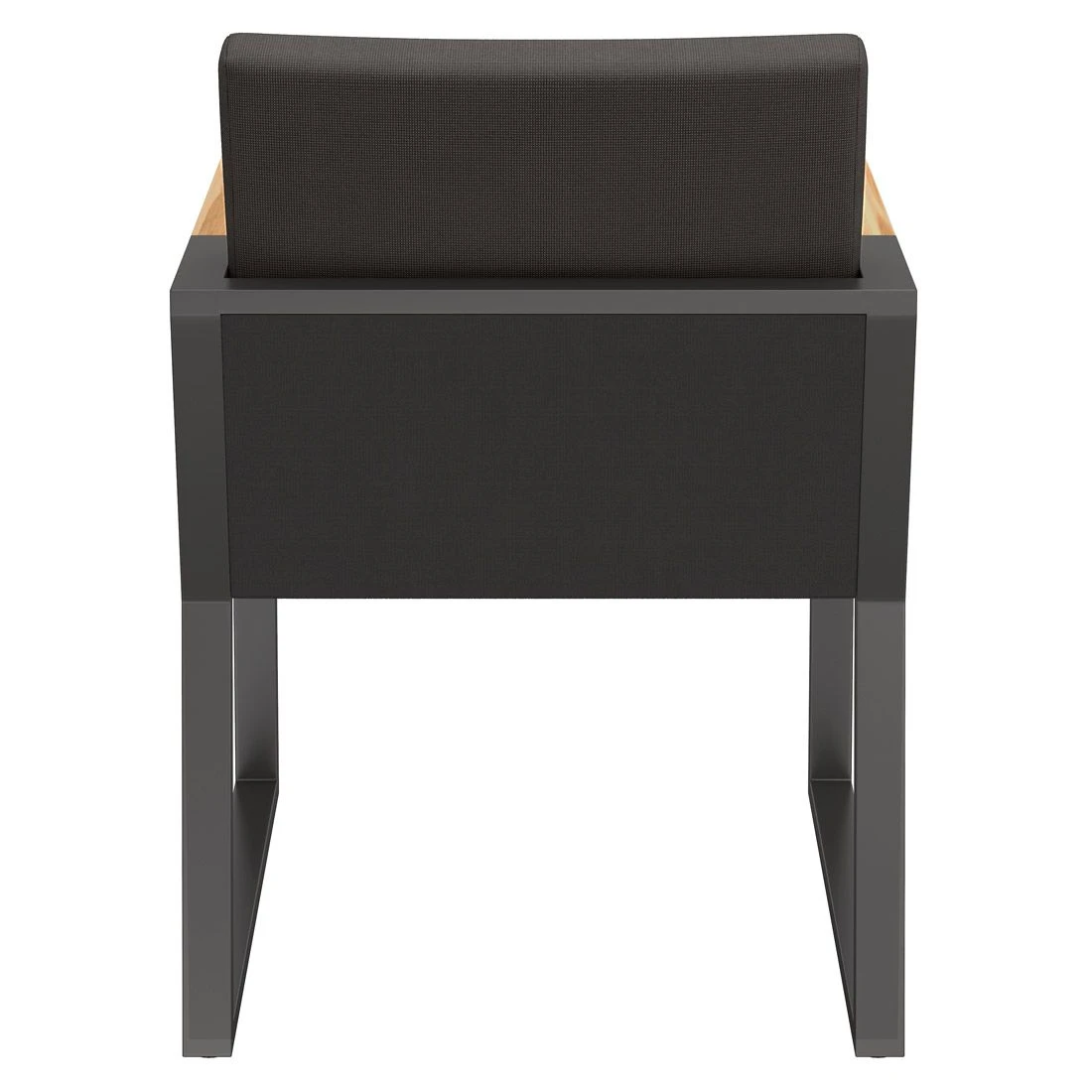 OUTLIV. New York Gartensessel Aluminium/Teak/Olefin Anthrazit – Bild 5