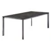 Sieger Gartentisch 220x100cm Aluminium/Polytec Eisengrau/Beton Dunkel