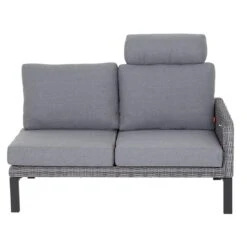 Siena Garden Bellani Endmodul Aluminium/Gardino® Anthrazit/Salt&Pepper