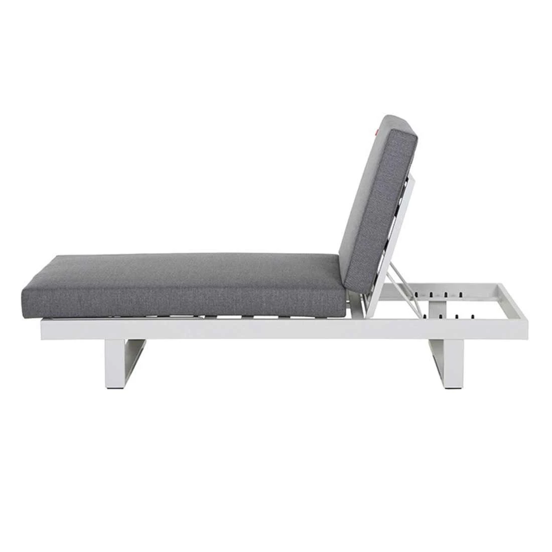 Siena Garden Avenia Loungebank 3-Sitzer Aluminium/Polypropylen Weiß Matt/Grau – Bild 10