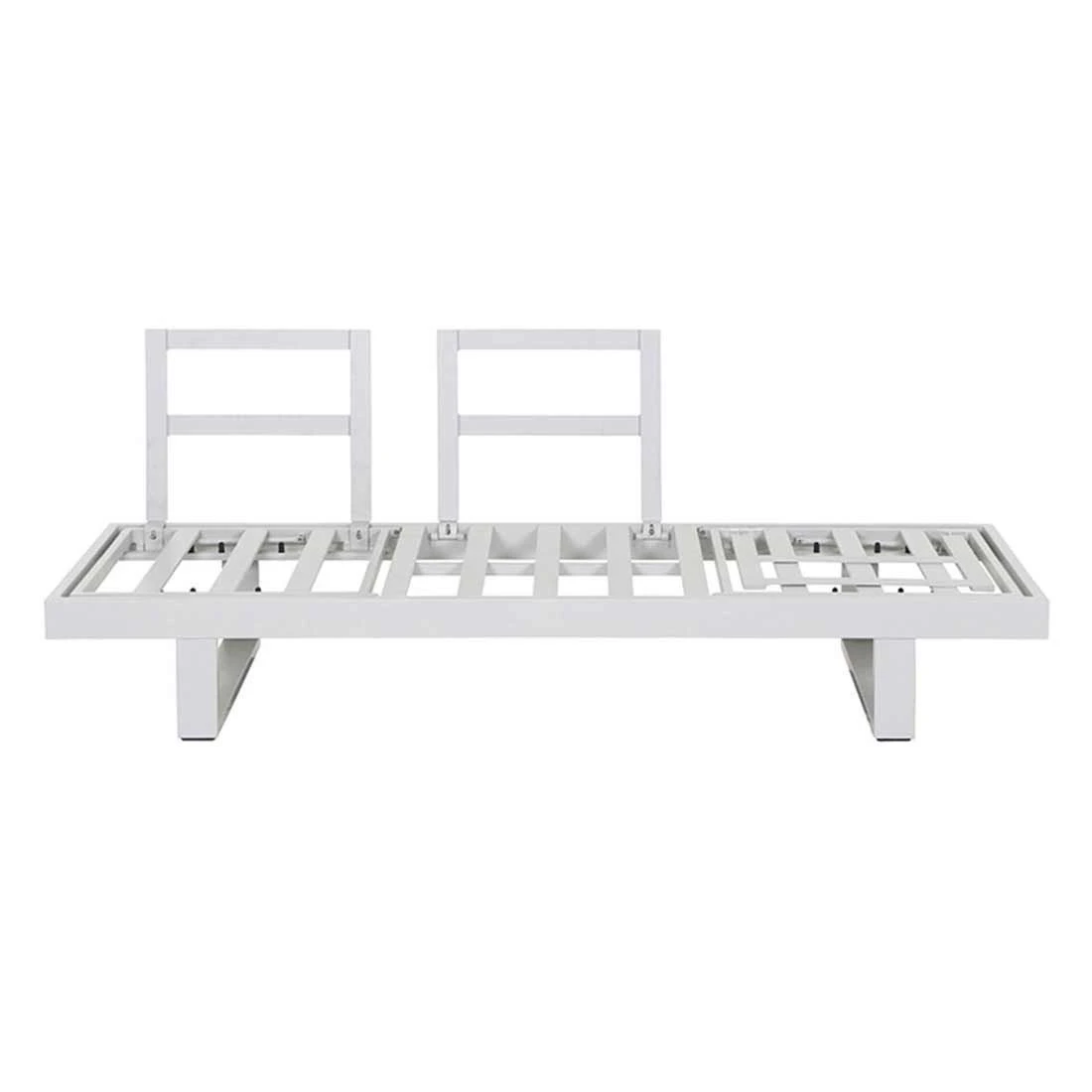 Siena Garden Avenia Loungebank 3-Sitzer Aluminium/Polypropylen Weiß Matt/Grau – Bild 14