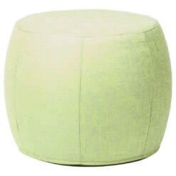 Stern Pouf Hocker Klein Outdoorstoff Farngrün
