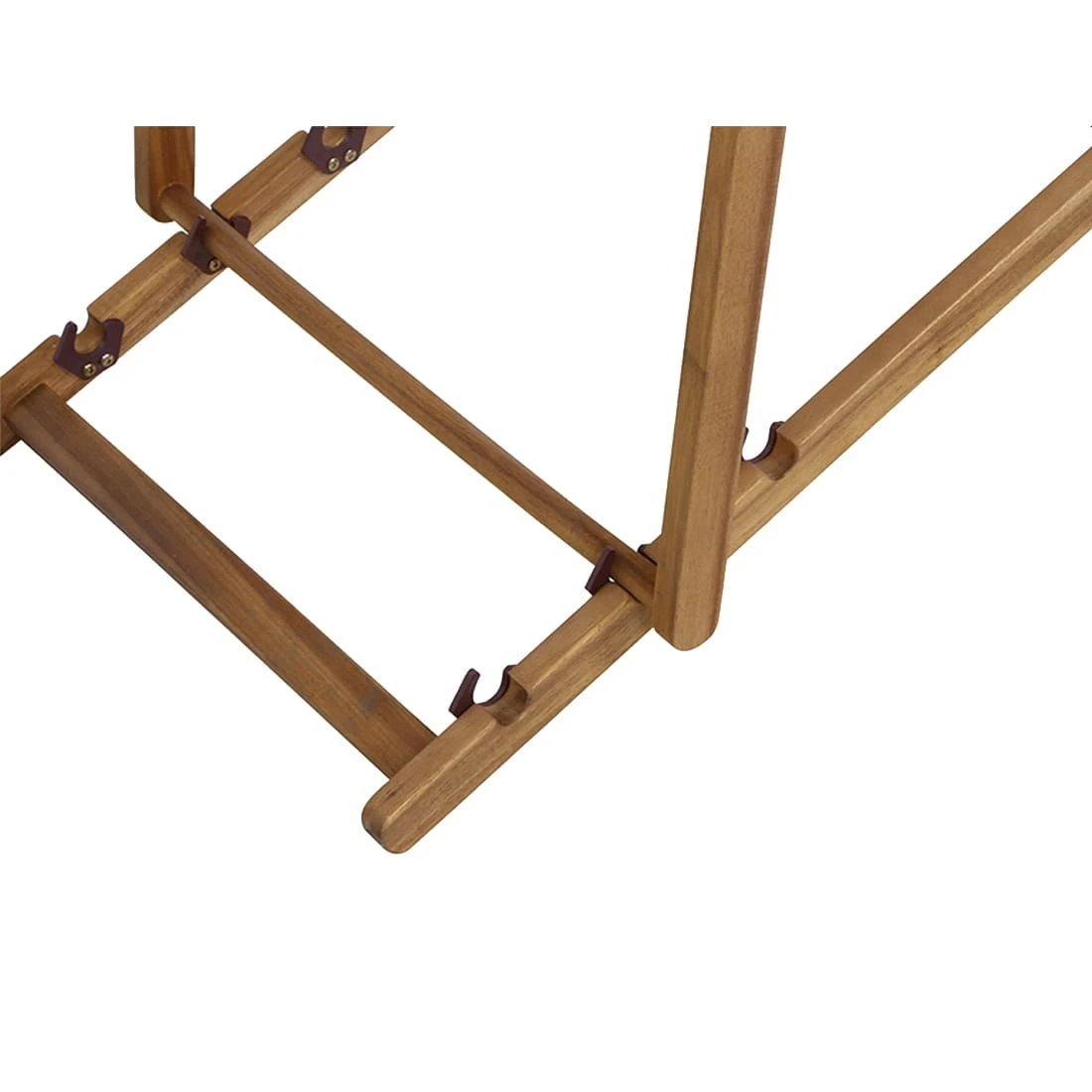 Siena Garden Aviro Liegestuhl Akazie/Polyester Natur/Ecru – Bild 5