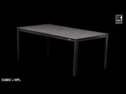 Kettler Cubic Gartentisch-Gestell 220x95 Cm Aluminium Anthrazit