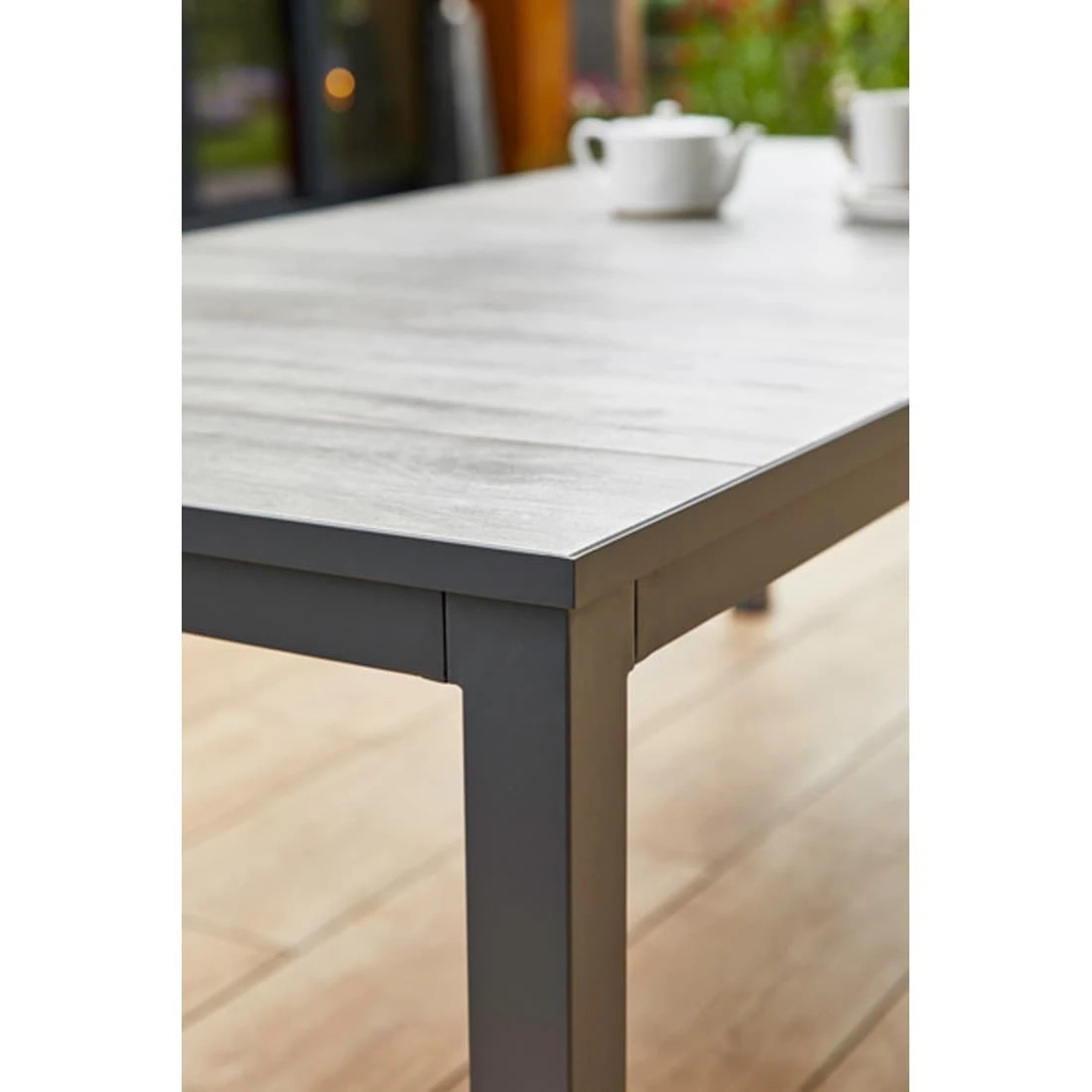 Hartman Comino Gartentisch Aluminium/Keramik Xerix/Grau – Bild 4