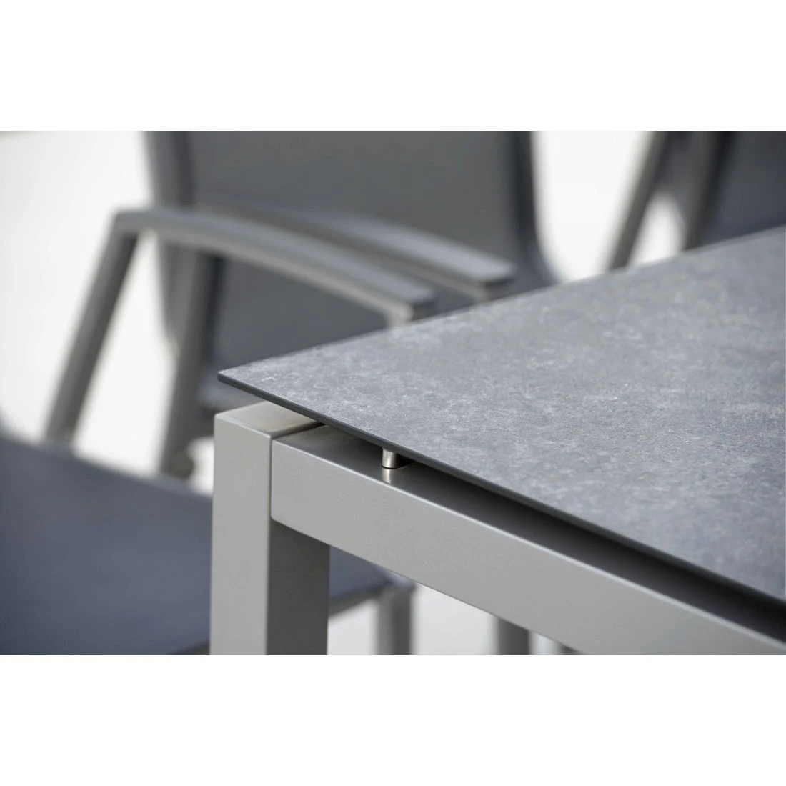 Stern Tischgestell 160x90 Cm Aluminium Graphit – Bild 13