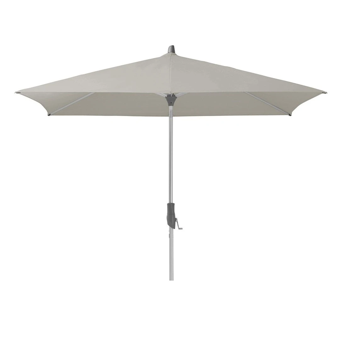 Glatz Alu Twist Mittelstockschirm 250x200cm Ash – Bild 2