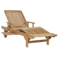 Zebra Mentor Gartenliege Teak Natur