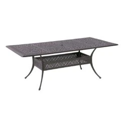 Hartman Amalfi Gartentisch 214x112 Cm Aluminium-Guss Bronze