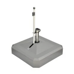 LiRo Midi Plus 100-K Mobiler Schirmständer Mit Schnellspanner Graphit