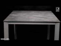 Kettler Edge Gartentisch-Gestell 160x95 Cm Aluminium Silber