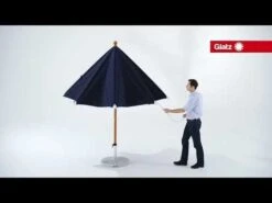 Glatz Piazzino Stockschirm 300x300cm Cream