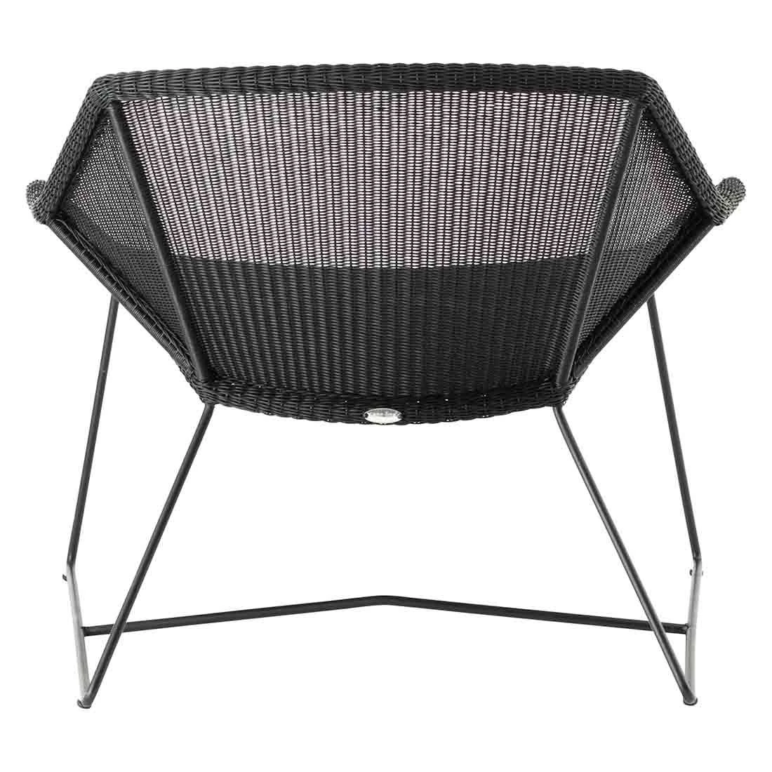 Cane-Line Breeze Loungesessel Stahl/Geflecht Black – Bild 5