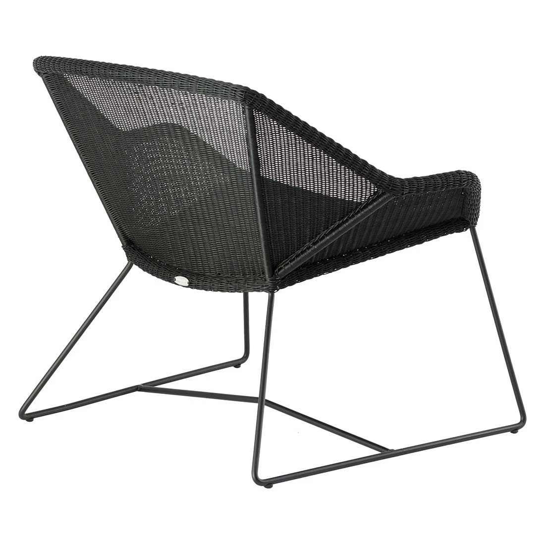 Cane-Line Breeze Loungesessel Stahl/Geflecht Black – Bild 6