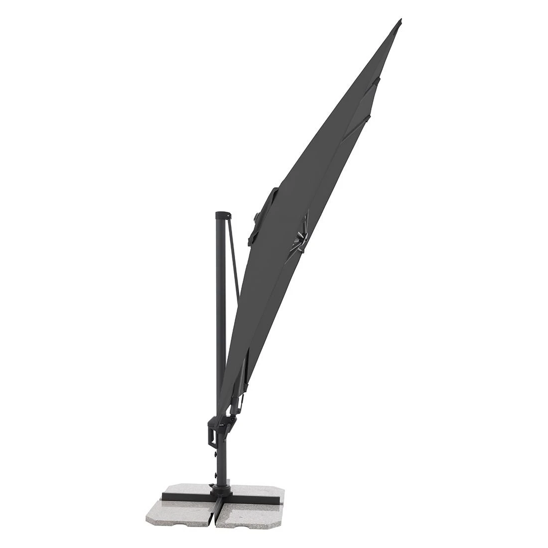 Doppler Active Green Edition Ampelschirm 310x210cm Anthrazit – Bild 2