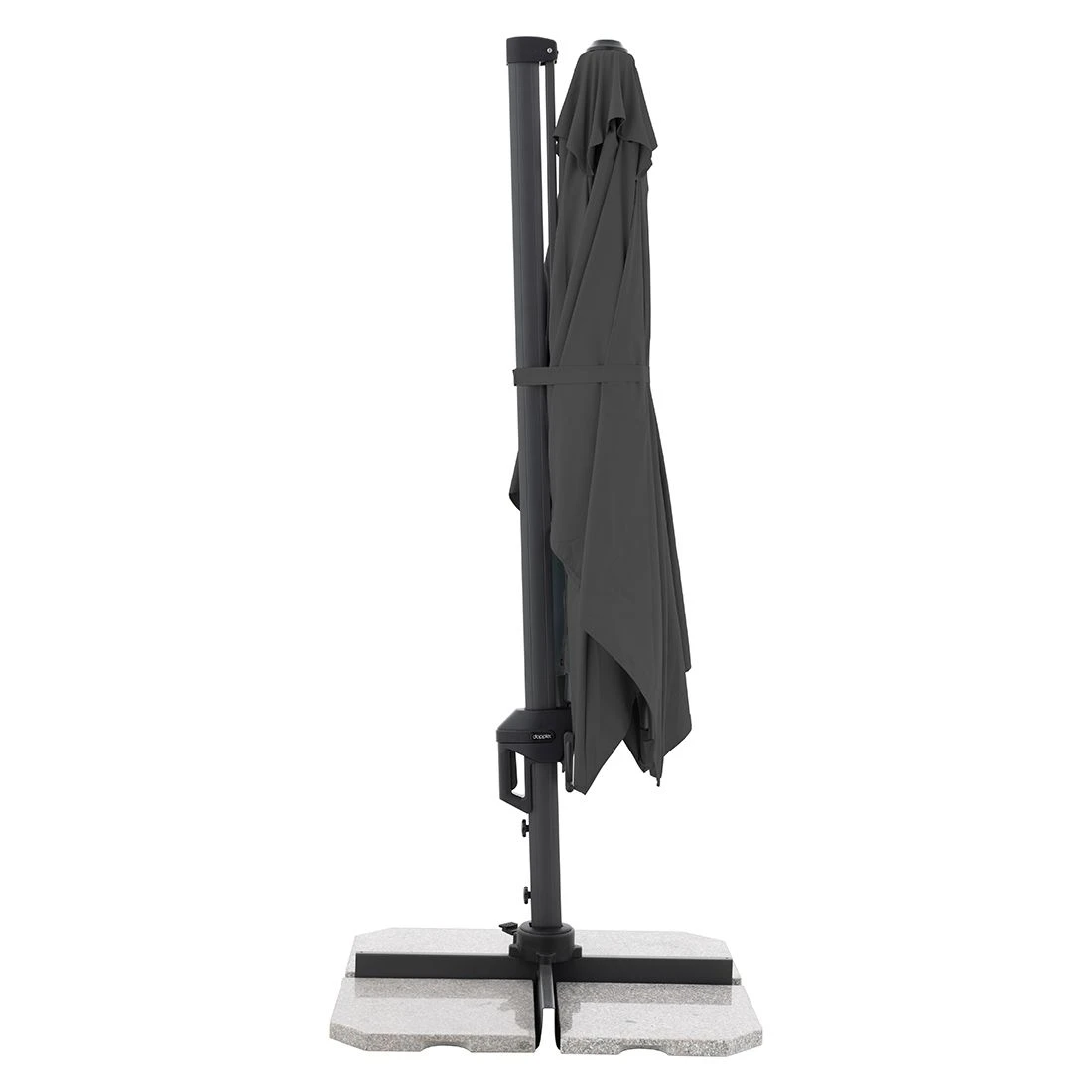 Doppler Active Green Edition Ampelschirm 310x210cm Anthrazit – Bild 3