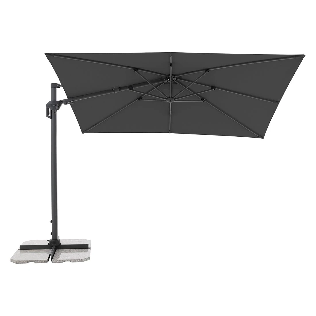 Doppler Active Green Edition Ampelschirm 310x210cm Anthrazit – Bild 5