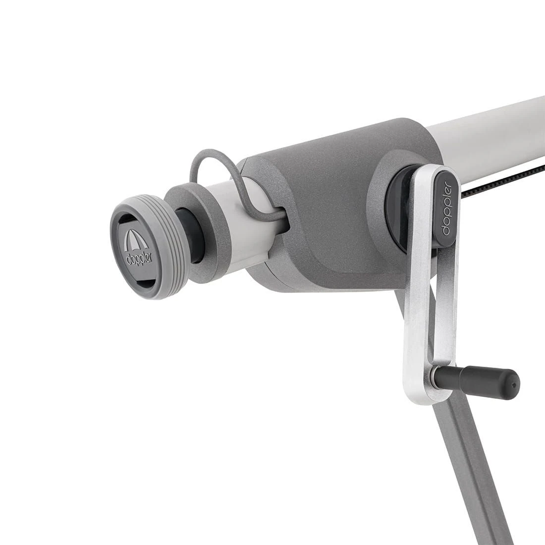 Doppler Ampelschirm Expert 300x300cm Rot – Bild 8