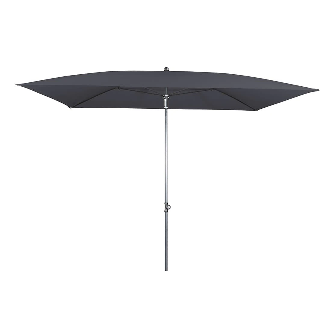 Doppler Sunline Waterproof Mittelstockschirm 230x190cm Anthrazit/Anthrazit