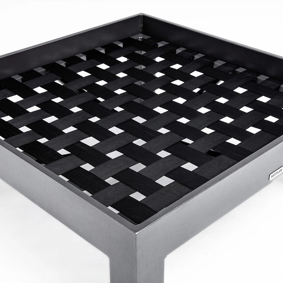 Kettler Comfort Hocker Aluminium/Agora Anthrazit Matt/Graphite – Bild 7