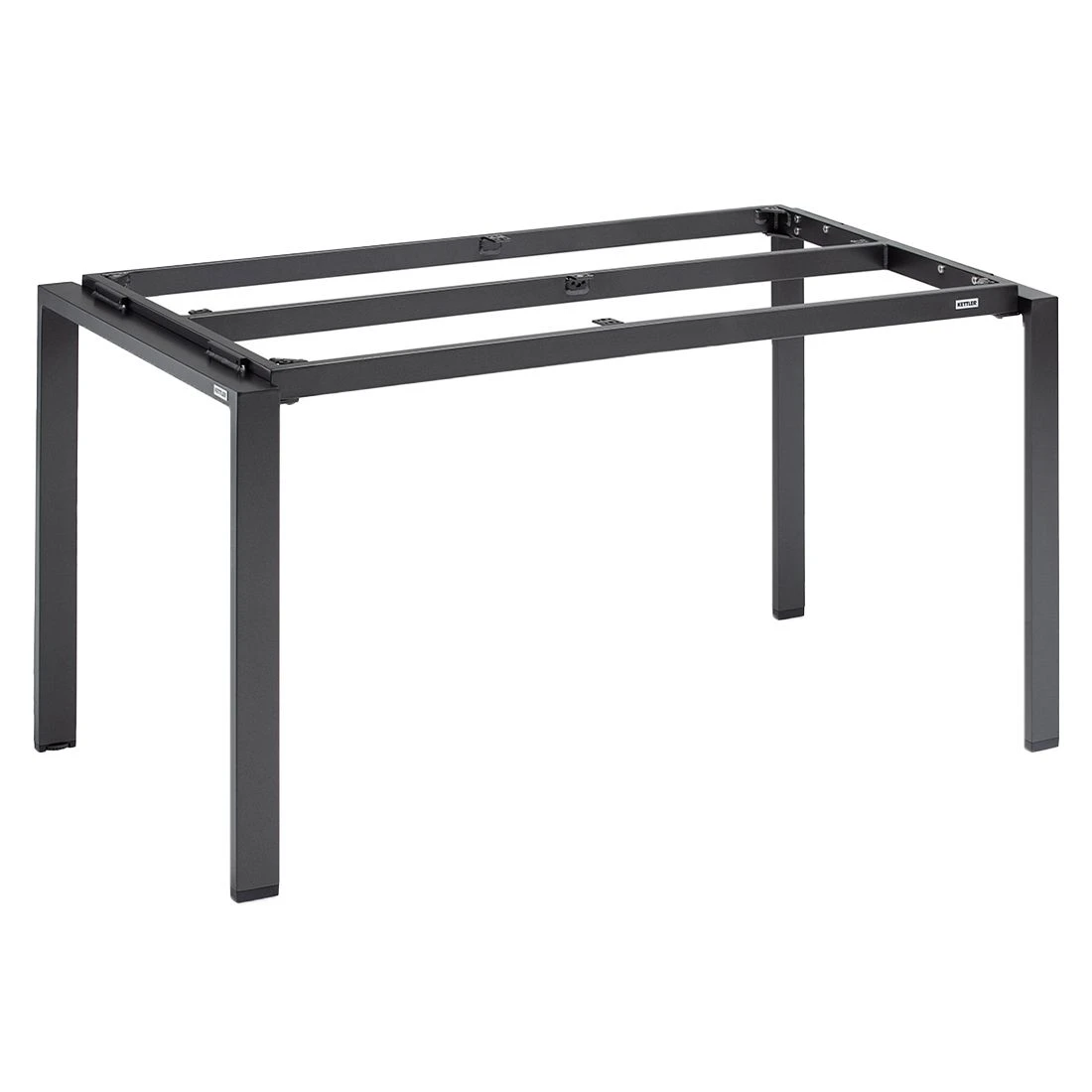 Kettler Float Gartentisch-Gestell 140x70cm Aluminium Anthrazit