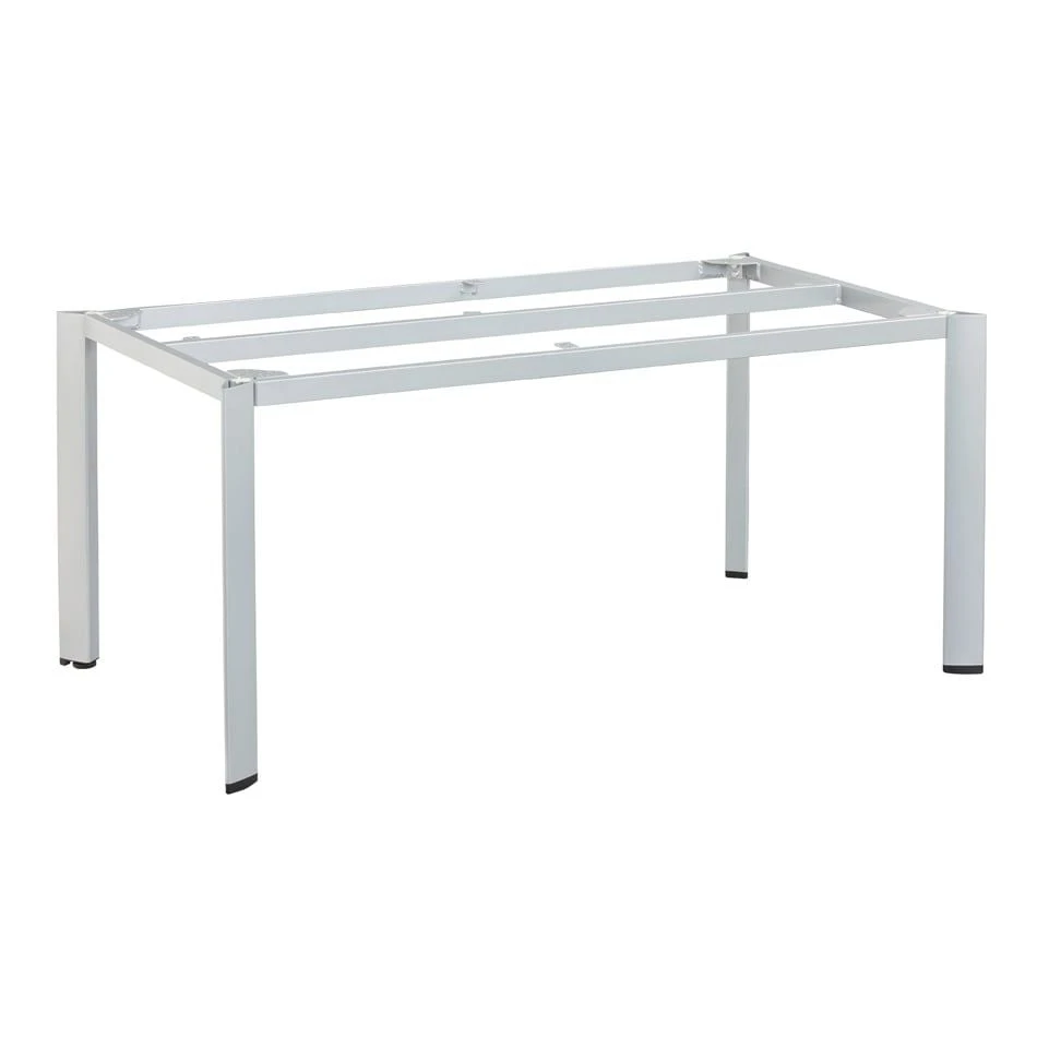 Kettler Edge Gartentisch-Gestell 160x95 Cm Aluminium Silber – Bild 2