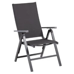 Kettler Rasmus Klappsessel Aluminium/Outdoorgewebe Anthrazit/Charcoal