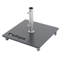 Knirps Schirmständer Stahlplatte 50kg Mit Rollen Anthrazit