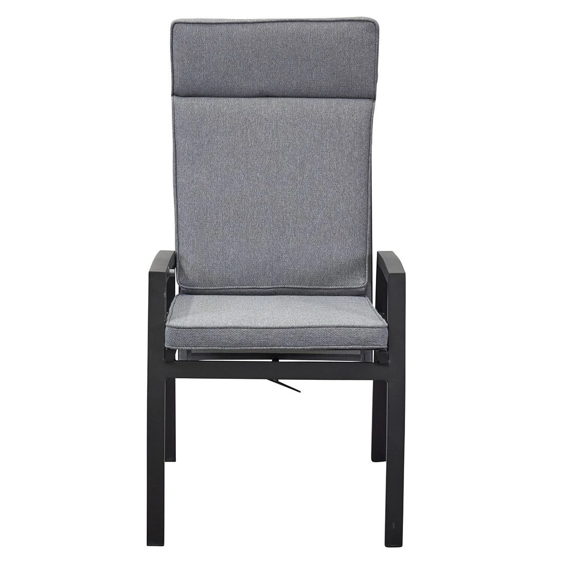 LC Garden Sondrino Gartenstuhl Aluminium/Textilene Schwarz Matt/Grau – Bild 2