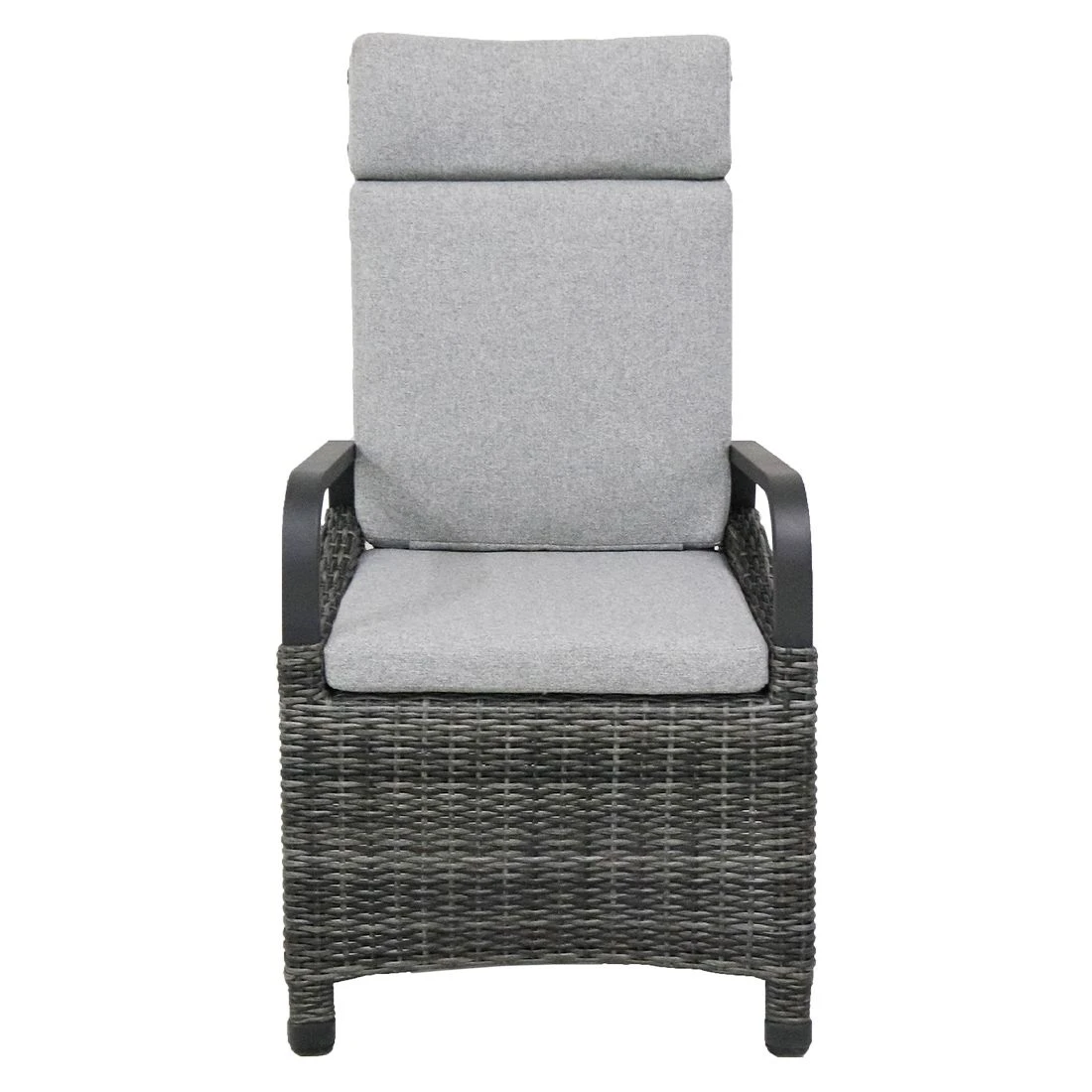 LC Garden Vivera Gartensessel Aluminium/Geflecht Anthrazit/Omega-Anthrazit – Bild 2