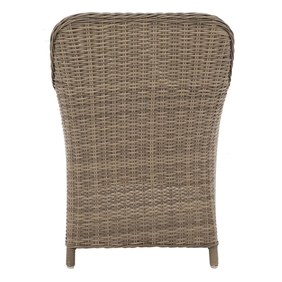 OUTLIV. Java Gartensessel Geflecht/Polyester Natur/Anthrazit – Bild 4