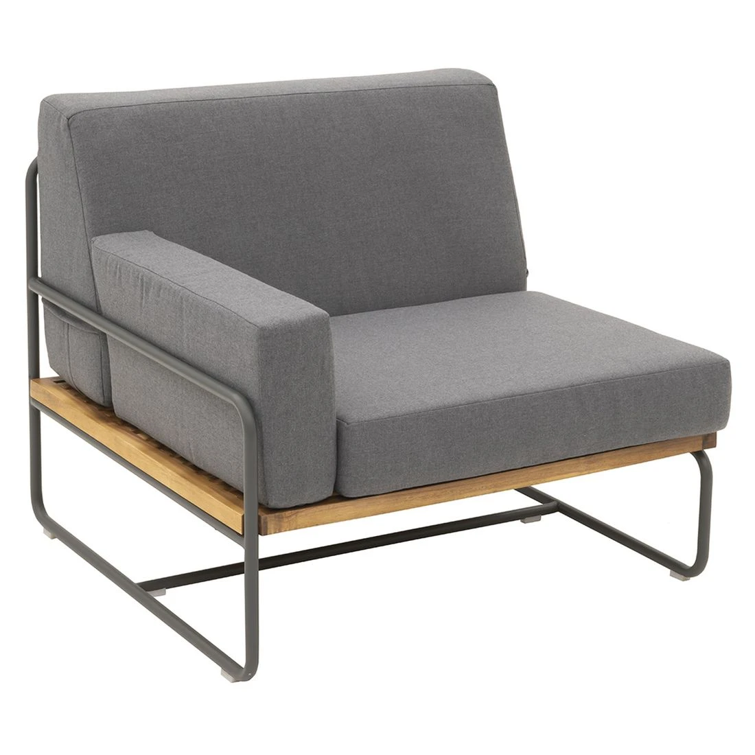 OUTLIV. Largo Ecklounge Stahl/Kunstfaser Anthrazit/Royal Dark Grey – Bild 8