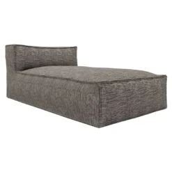 ROOLF Living Silky Loungesessel Polypropylen/Chenille Anthrazit