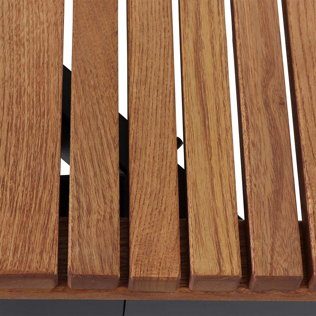 Siena Garden Bozen Gartentisch 220x100cm Aluminium/Robinie Graphit/Natur – Bild 6