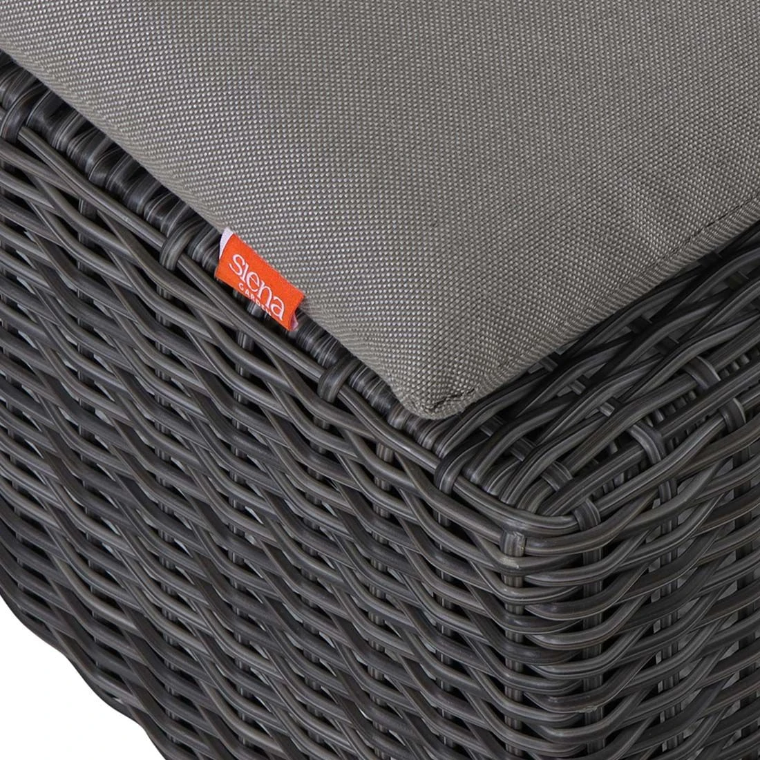 Siena Garden Corido Daybed Inkl. Dach Aluminium/Gardino-Geflecht Matt Anthrazit/Charcoal Grey – Bild 10