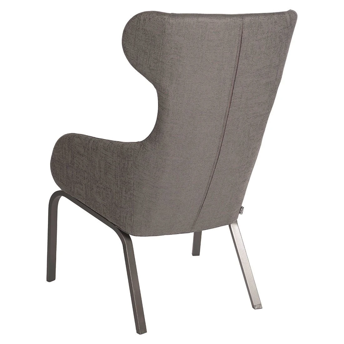 Stern Stan Loungesessel Aluminium/Outdoorstoff Anthrazit/Dunkelgrau-Schiefergra Meliert – Bild 2