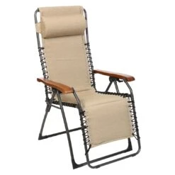 Sungörl Oasi Naturline Santori Relaxliege Aluminium/Olefin Anthrazit/Beige