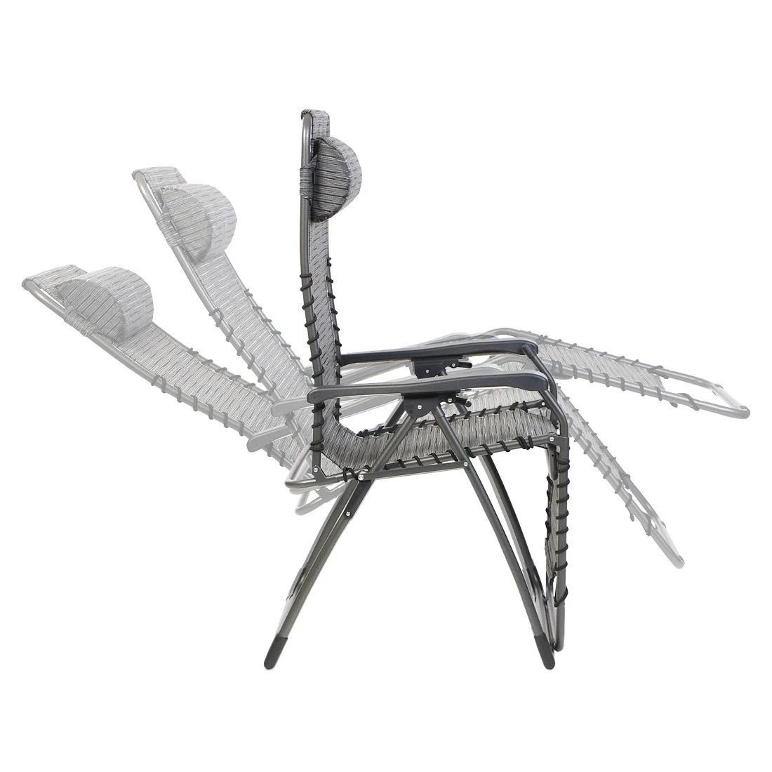 Sungörl Oasi Superior Relaxliege Aluminium/Textilene Anthrazit – Bild 2