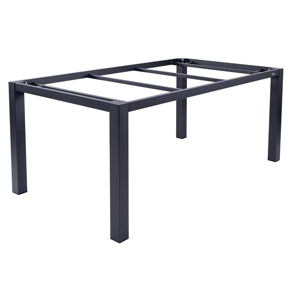 Zebra Alus Gartentisch 180x100cm Aluminium/HPL Graphit/Volcanic Stone – Bild 2