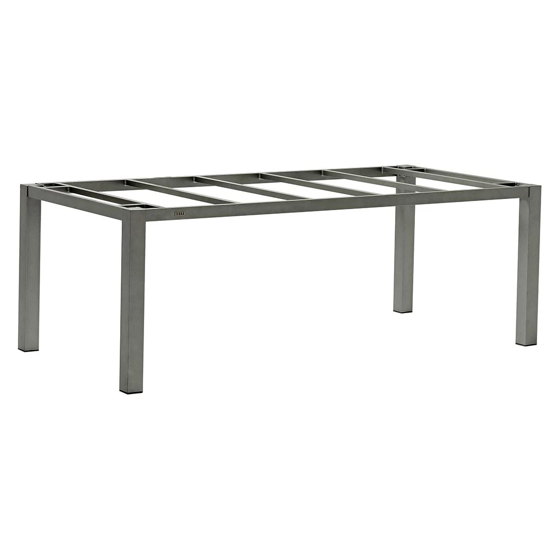 Zebra Alus Gartentisch-Gestell 210x100cm Aluminium Elegance Grey